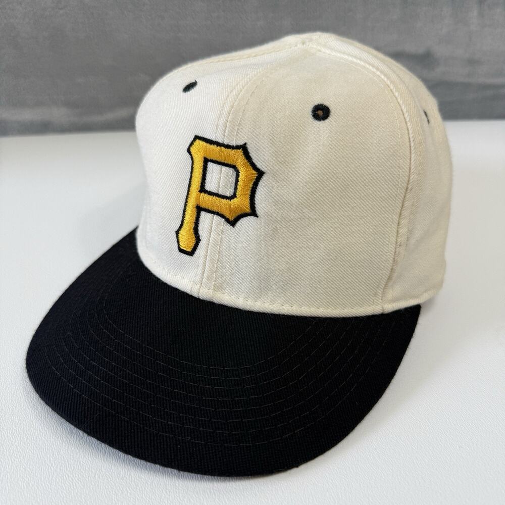 Vintage New Era Pittsburgh Pirates MLB Pro Model Fitted Hat 7 1/8 90s